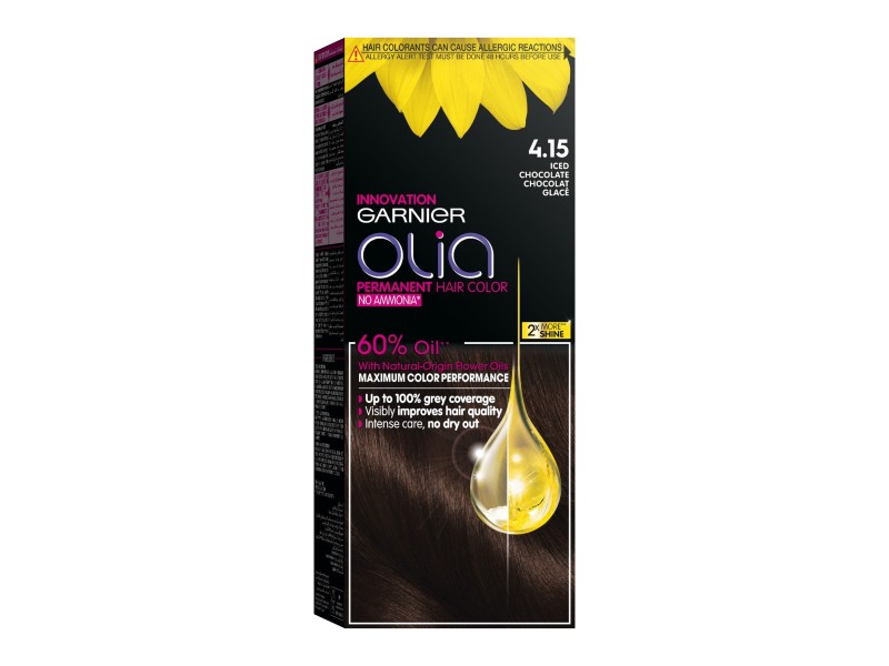 Garnier hair color olia 4.15-iced-chocolate
