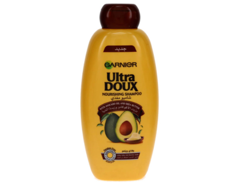 Garnier hair shampoo ultra doux avocado oil & shea butter  600 ml 