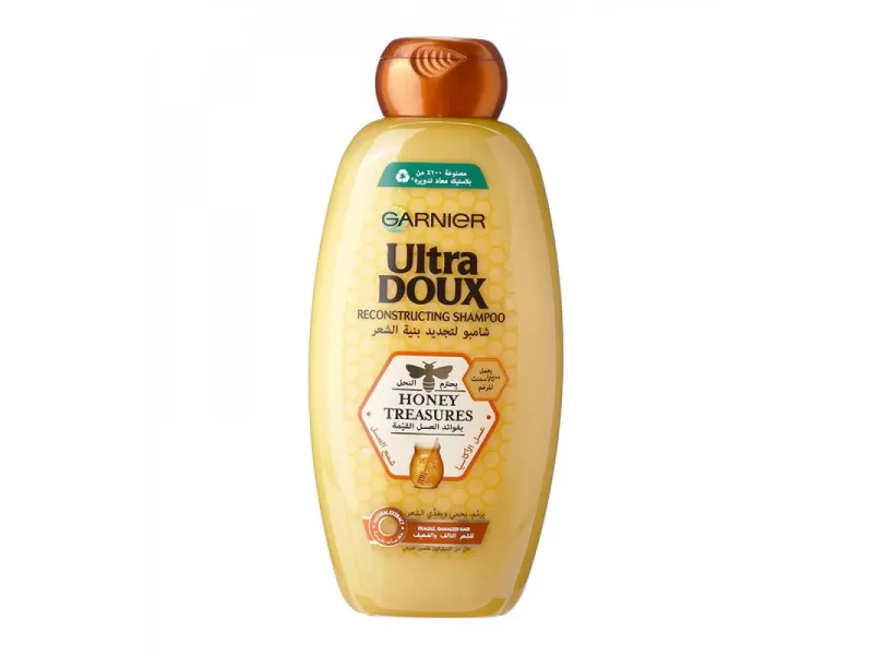 Garnier hair shampoo ultra doux honey treasures  600 ml 