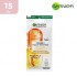 GARNIER VITAMIN C AMPOULE SHEET MASK 15 GM PINEAPPLE EXTRACT