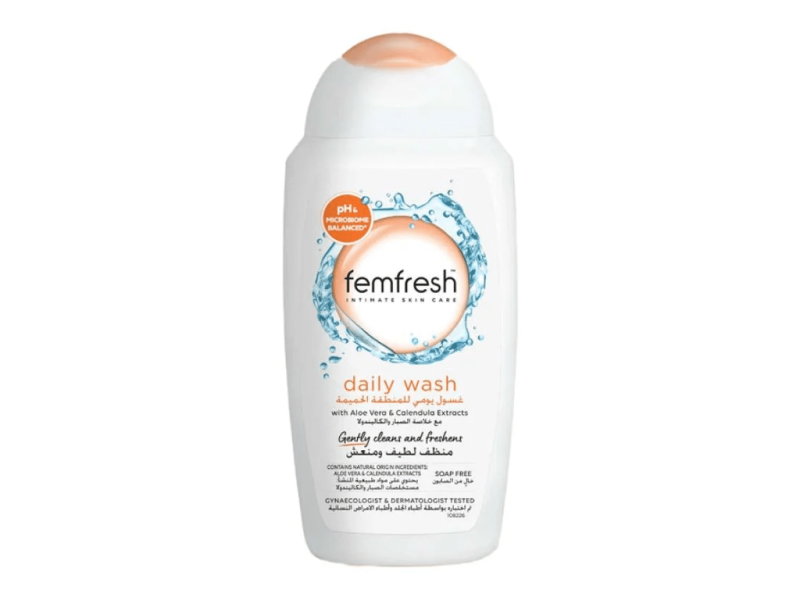Femfresh daily intimate wash with aloe vera - 250ml