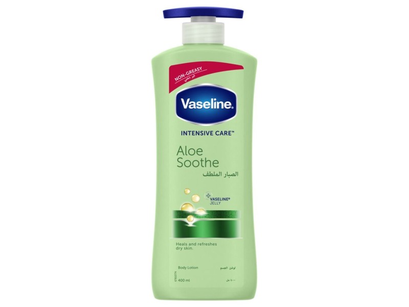Vaseline intensive care body lotion aloe soothe new  400 ml