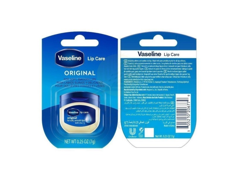 Vaseline lip therapy 7g original 0.25 oz
