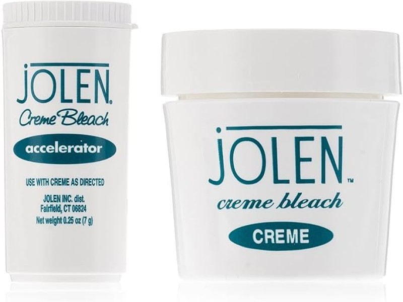 Jolen creme bleach lightens dark hair 28gm Jolen creme bleach lightens dark hair 28gm