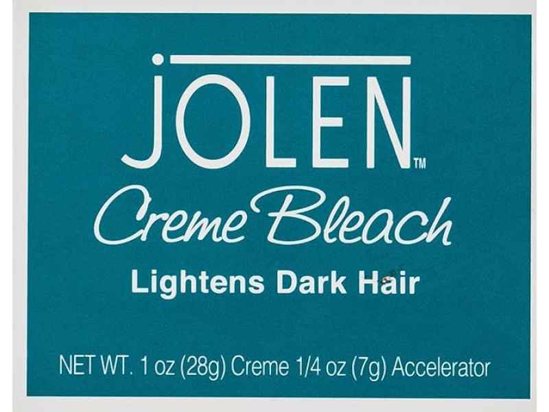 Jolen creme bleach lightens dark hair 28gm Jolen creme bleach lightens dark hair 28gm