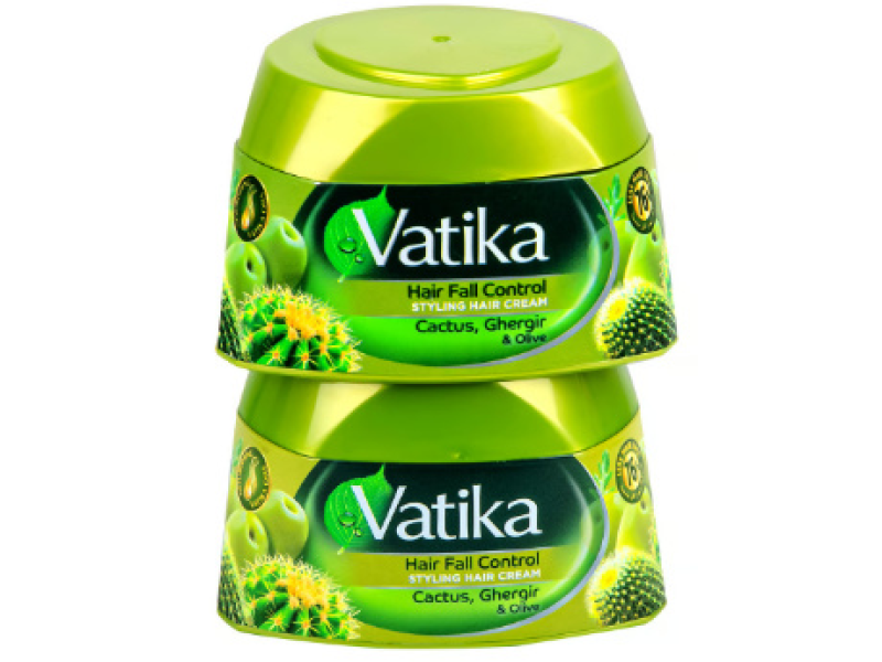 Vatika hair cream 140 ml anti hair fall twin promo pack 2 x 140 ml