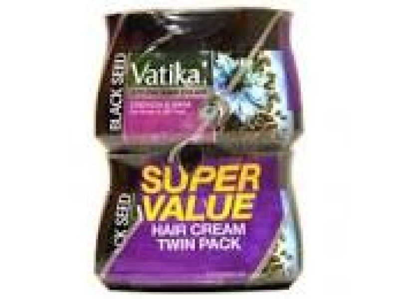 Vatika cream 140 ml twin pk black seed 2 x 140 ml
