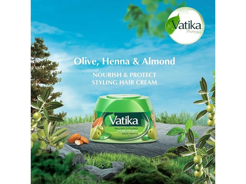 Vatika cream 140 ml twin pk nourish protec 2 x 140 ml