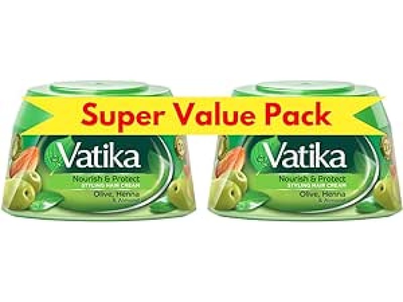 Vatika cream 140 ml twin pk nourish protec 2 x 140 ml