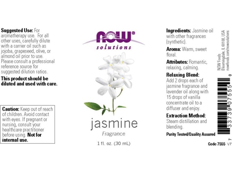 Now solutions jasmine - 30ml Now solutions jasmine - 30ml