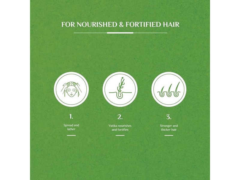 Vatika hair shampoo 700 ml anti hair fall