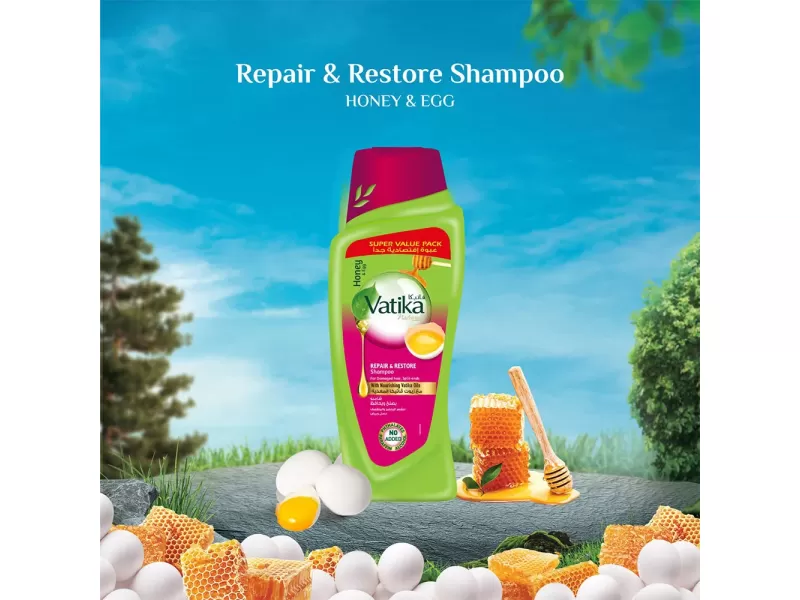 Vatika hair shampoo 700 ml repair&restore