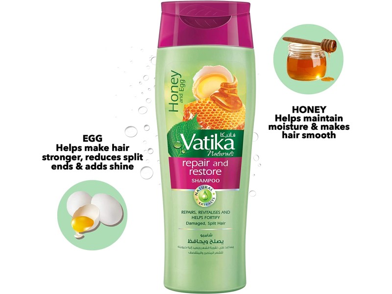 Vatika hair shampoo 700 ml repair&restore