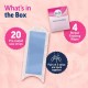 Veet hair removal wax strips body 20 pack  sensitive skin