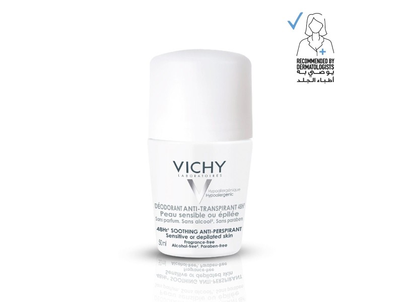 VICHY DEODORANT ANTI TRACE ROLL-ON