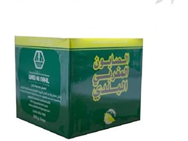 Wadi al-nahil moroccan soap 300 gm natural