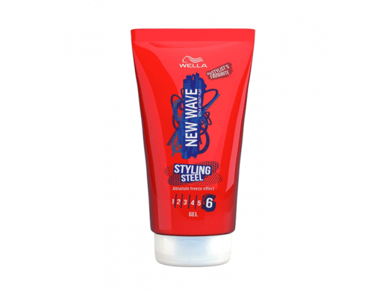 Wella new wave styling steel hair gel - 200ml